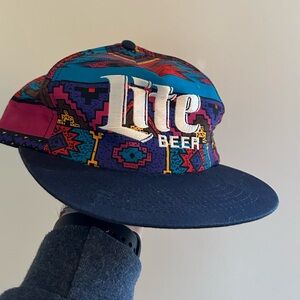 Vintage Miller Lite hat
